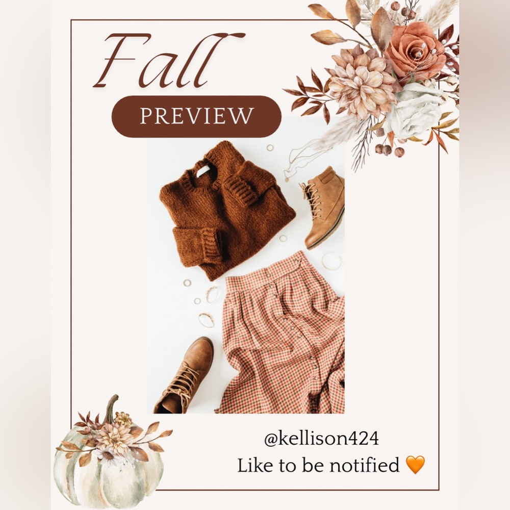 ๐ 8/14 7:00AM EST ๐ FALL STYLES & ATHLEISURE SHOW ๐ - Picture 2 of 3